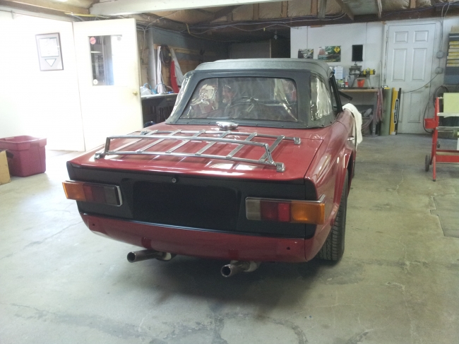 TR6 touch up